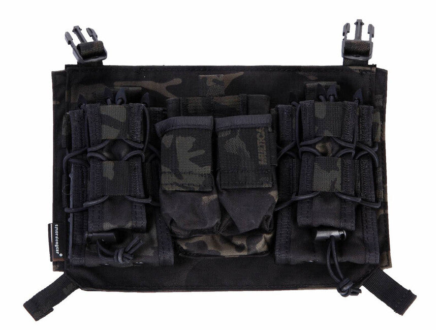 Emersongear LXB преден панел 419/420, мултикам черно