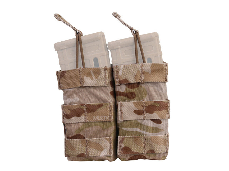 Emersongear двойно модулярно отворено калъф за магазини 5.56, мултикам сух
