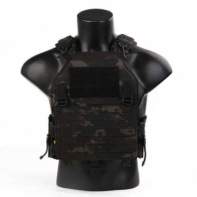 Emersongear W Roc носител на плаки, мултикам черно