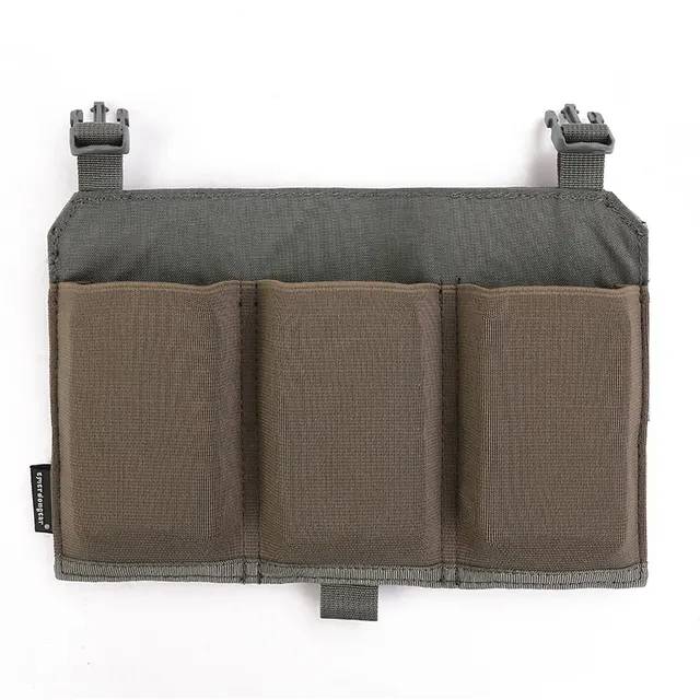 Emersongear Panel тактически за три магазина M4 към елек 500D, листажно зелено