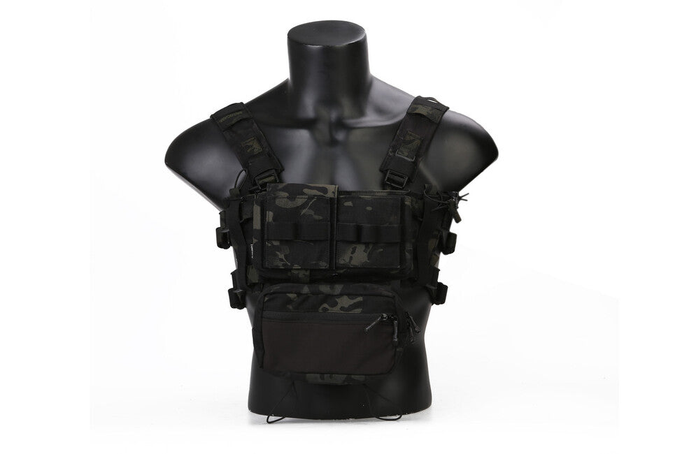 Emersongear Micro Fight Chissis MK3 елек тактически, мултикам черно