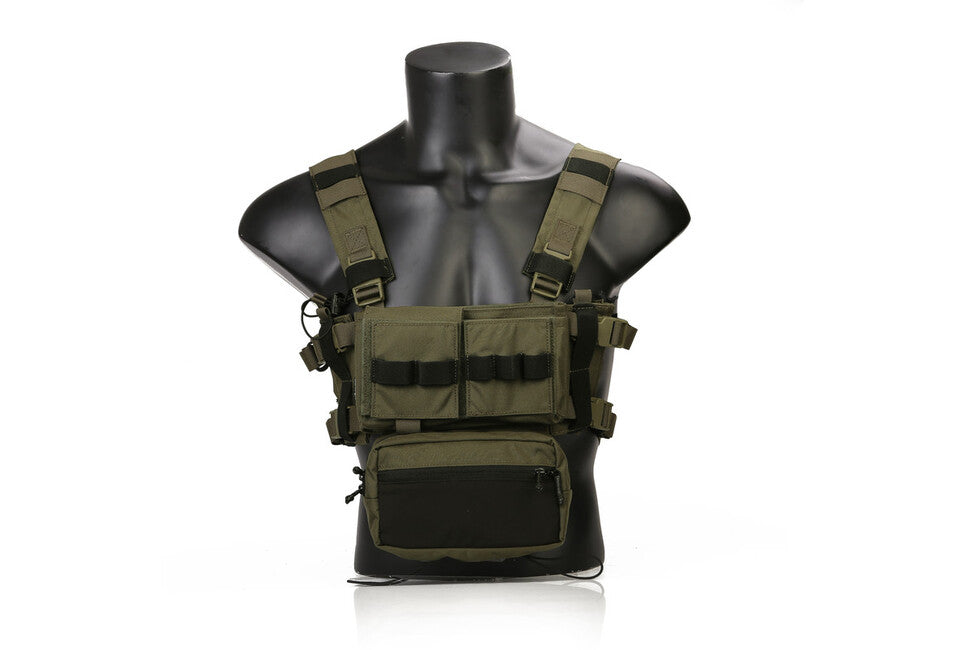 Emersongear Micro Fight Chissis MK3 елек за гръд 500D, рейнджър зелено