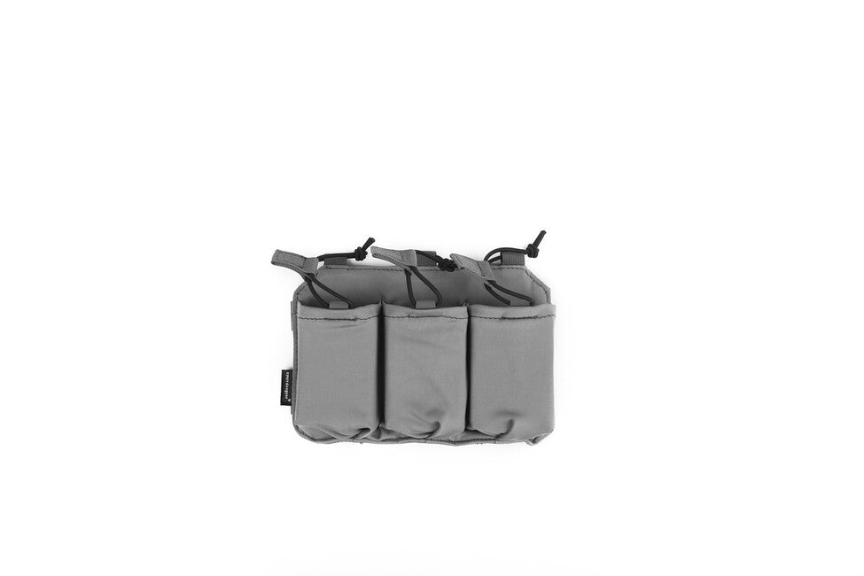 Emersongear SS TAC троен калъф за магазини за елек, сив