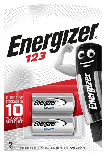 Energizer 123 батерия Lithium FSB2, 2бр.