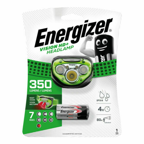 Energizer Vision HD+ фенер за глава 3 x AAA