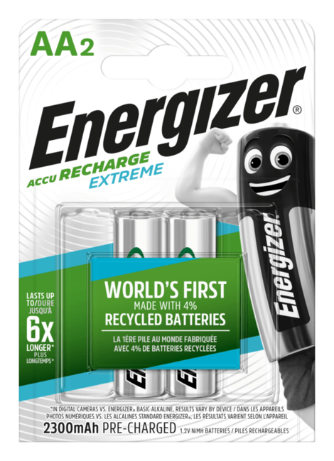 Energizer HR6 Extreme акумулаторна батерия AA 2300 FSB2, 2 бр.