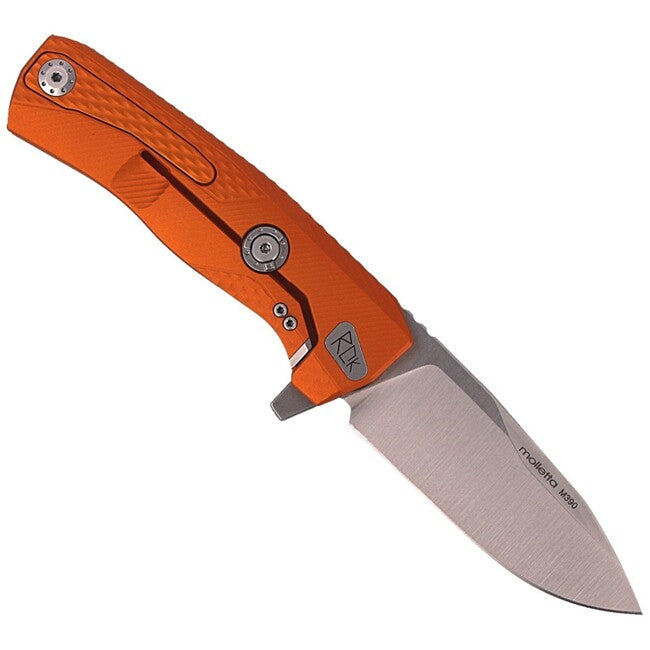 Lionsteel ROK A OS луксозен джобен нож с дръжка от массивен алуминий
