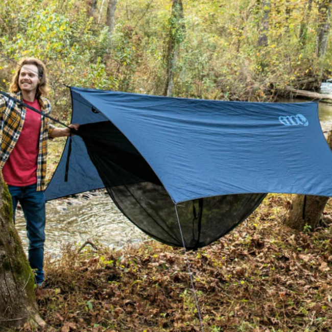 ENO ProFly Sil приютилка Rain Tarp, сива
