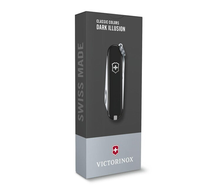 Victorinox Classic SD Colors многофункционален нож Dark Illusion 58 mm, черен, 7 функции