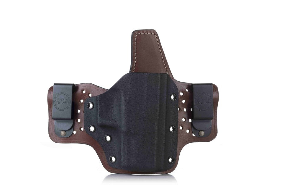 Falco Hybrid IWB калъф Glock 19, кафяво дясно