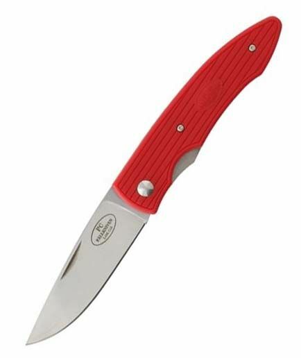 Fällkniven PCrr джобен нож 7,3cm, червена, Grilon