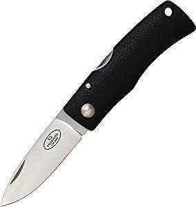Fällkniven U2 джобен нож 6,4 cm, черен, Grilon