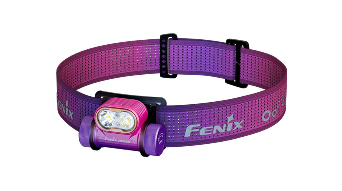 Fenix HM55R акумулаторна челна лампа, мъглявина