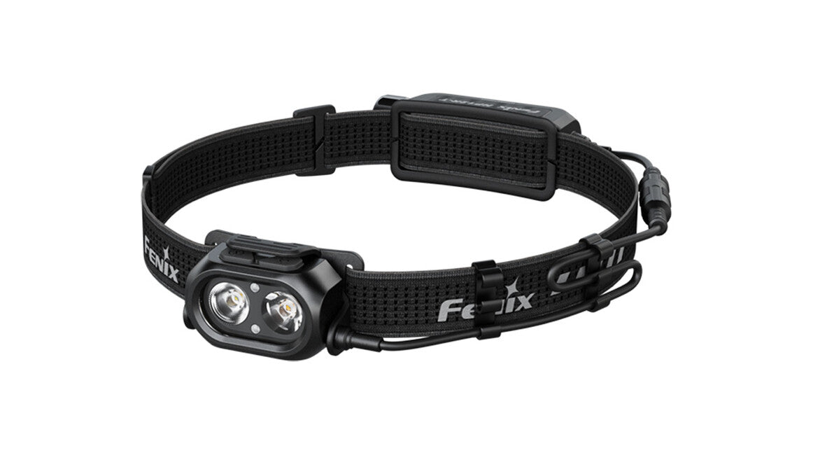 Fenix HP12R-T акумулаторен фенер за глава, изцяло черен