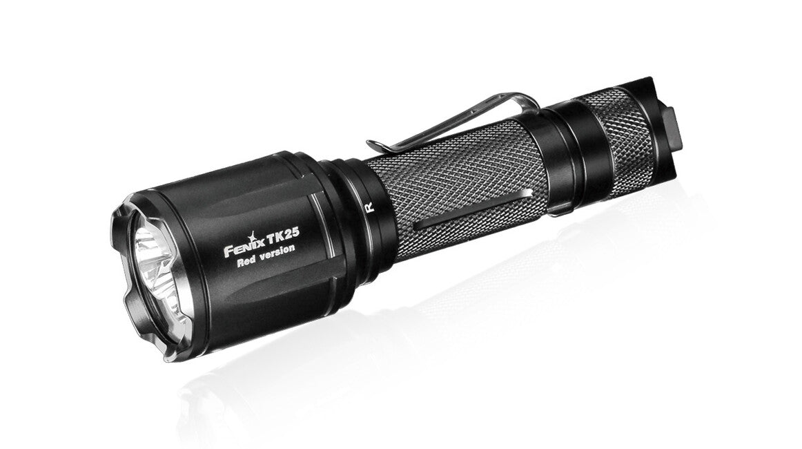 Fenix Tk25 червено фенер тактически
