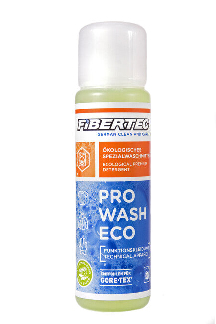 Fibertec Pro Wash Eco концентриран перилен препарат за водоустойчиво и пропускливо облекло 100 ml