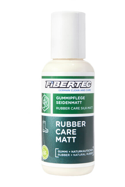 Fibertec Shoe Rubber Care почистващ препарат за гумени обувки и природен каучук матов, 100 ml
