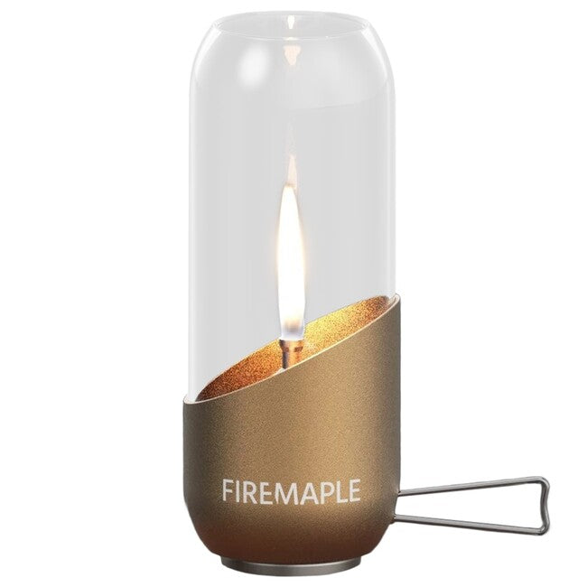 Fire Maple газова лампа с боросиликатно стъкло, оранжева