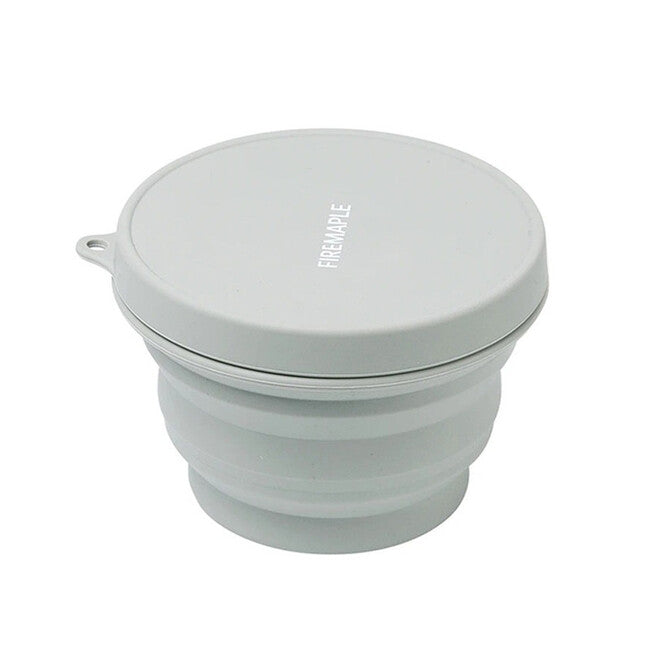 Fire Maple Сгъваема силиконова купа 1L, сива