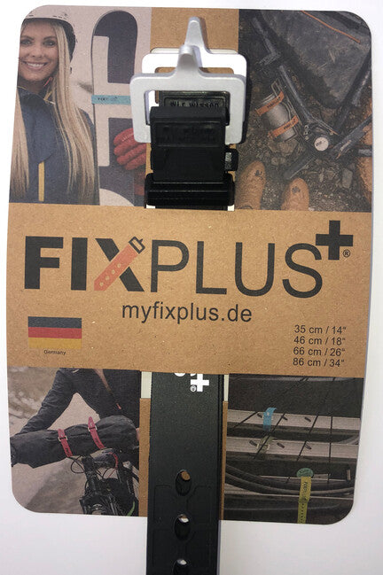 Fixplus каишка 35 см, черна, 2 бр.