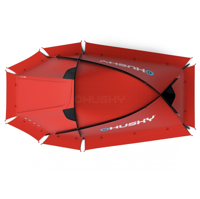 HUSKY палатка Extreme Flame 2, червена