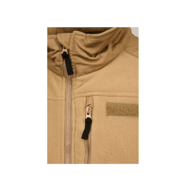 Brandit Fleecejacket Ripstop яке, камък