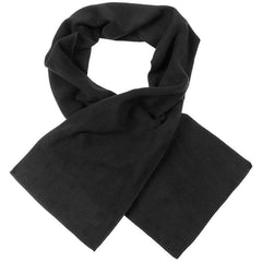 Fox Outdoor Fleece Scarf, Black, approx. 160 x 25 cm
