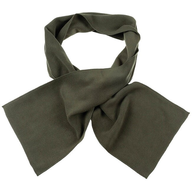 Fox Outdoor Fleece Scarf, Green, approx. 160 x 25 cm