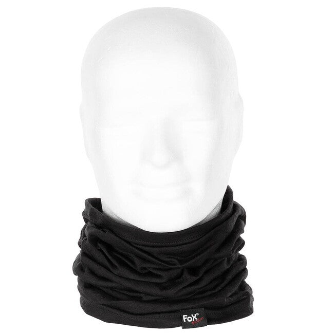 Fox Outdoor Merino Lite нашийник, черен