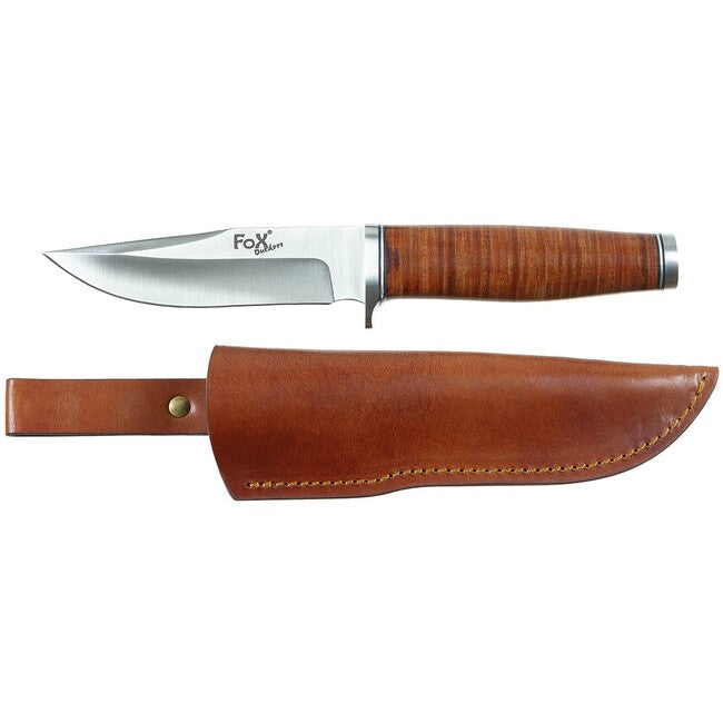 Fox Outdoor Pathfinder Ranger 11 нож кожена дръжка с калъф