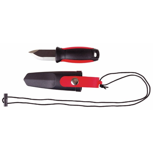 Fox Outdoor мини нож за улицата, пластмасова дръжка, с калъф