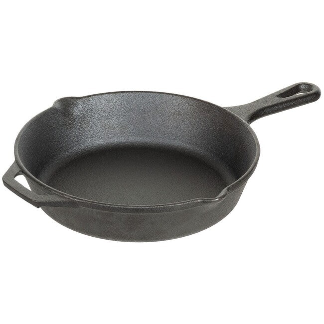 Fox Outdoor тиган за пържене с дръжка чугун, диаметър прибл. 26 см