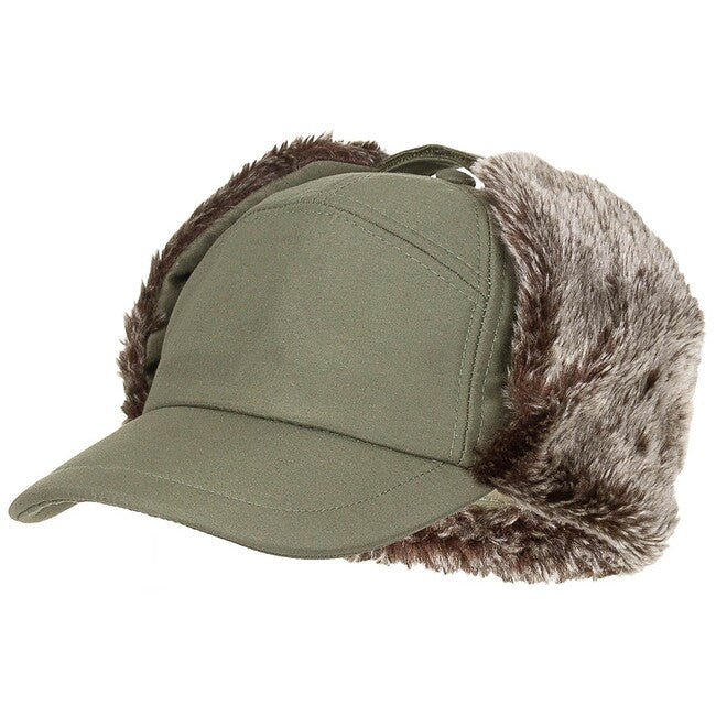 Fox Outdoor Trapper зимна шапка, маслинена зелена