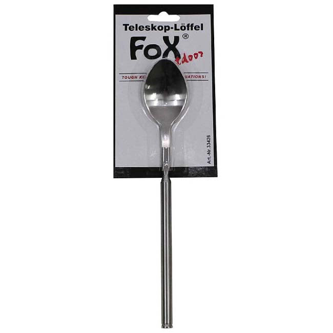 Fox телескопична лъжица 63cm, неръждаема