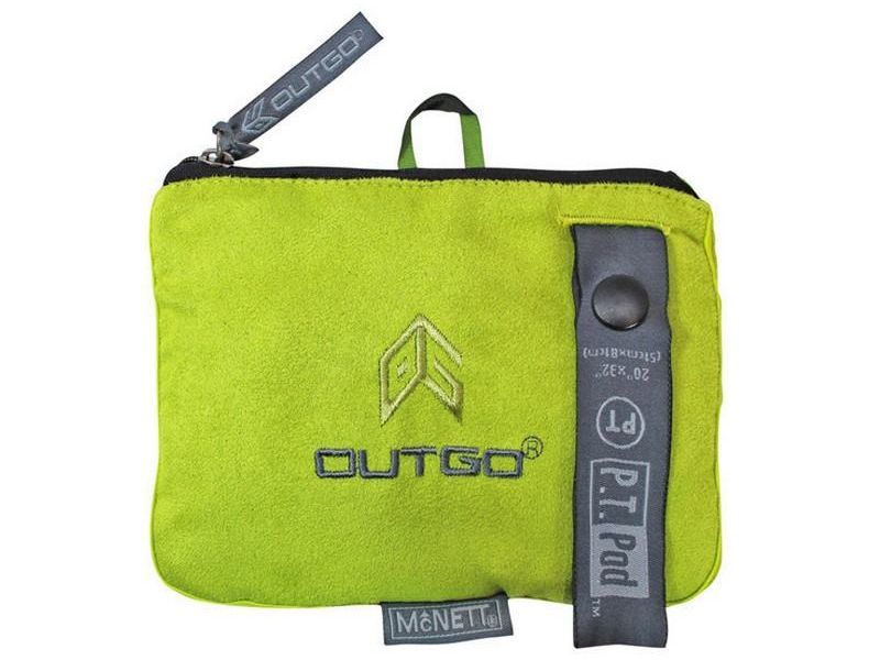 Gear Aid Microfaser PT PoD OUTGO туристическа кърпа, зелена