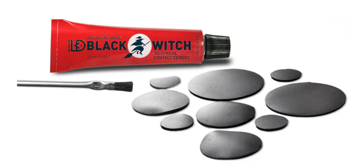 Gear Aid Aquasure +Neo черно Witch GearAid комплект неопренов лепил, 28 ml