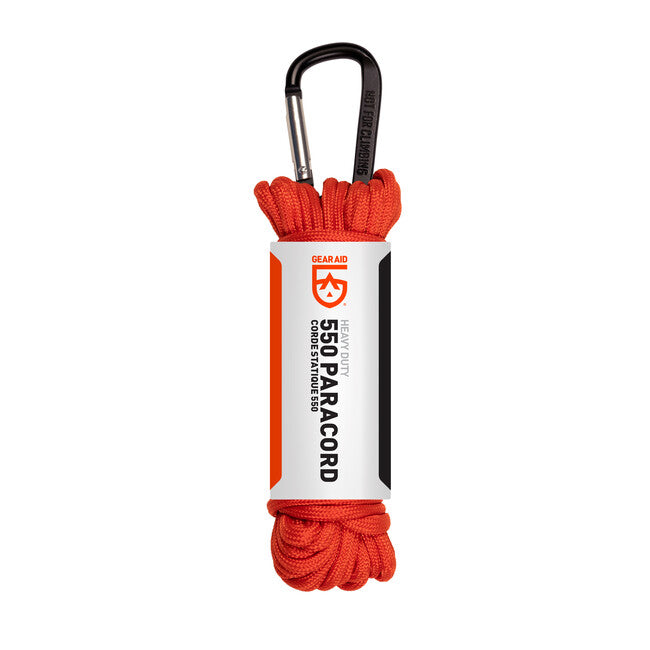GearAid Paracord 550' 9 m, оранжев