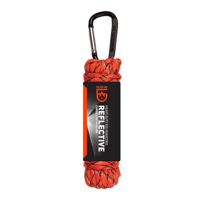 GearAid Paracord 550' 9 m рефлексивен оранжев