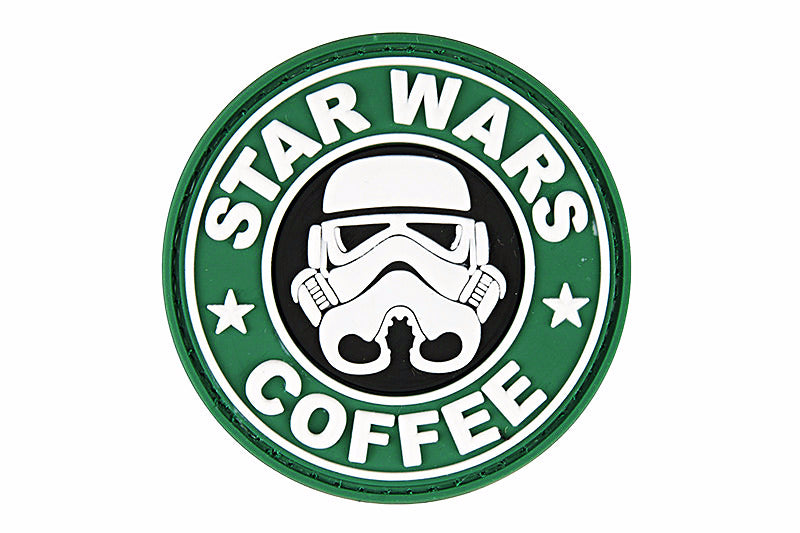 WARAGOD Tactical StarWars & Coffee нашивка 6см, 6см