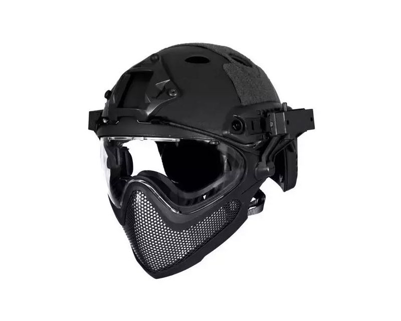 GFC Tactical ASG FAST PJ Piloteer II каска, черна