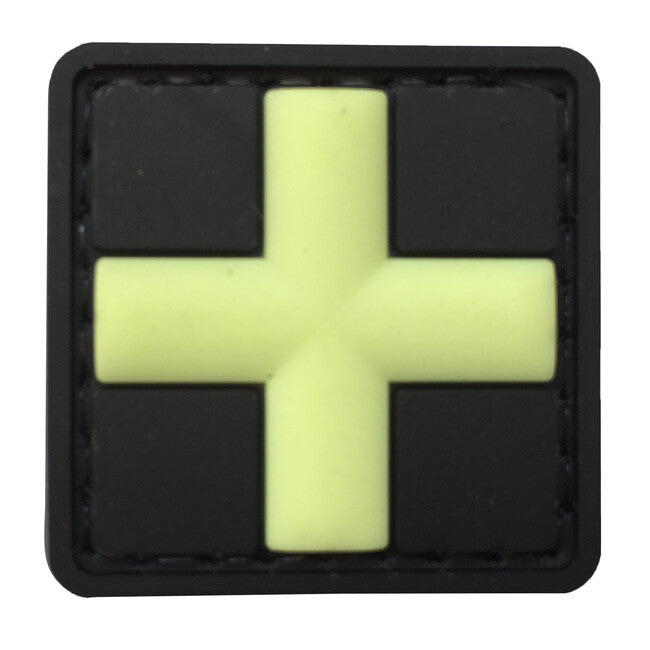 WARAGOD Glow 3D Red Cross Medic нашивка PVC