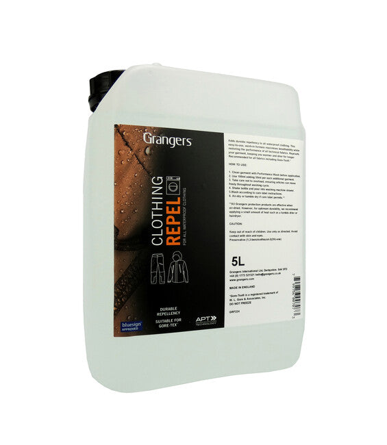 Grangers Repel Impregnation spray BreathableTex 5000 ml Grangers Repel Импрегниращ спрей BreathableTex 5000 ml Grangers Repel Пропитващ спрей BreathableTex 5000 ml