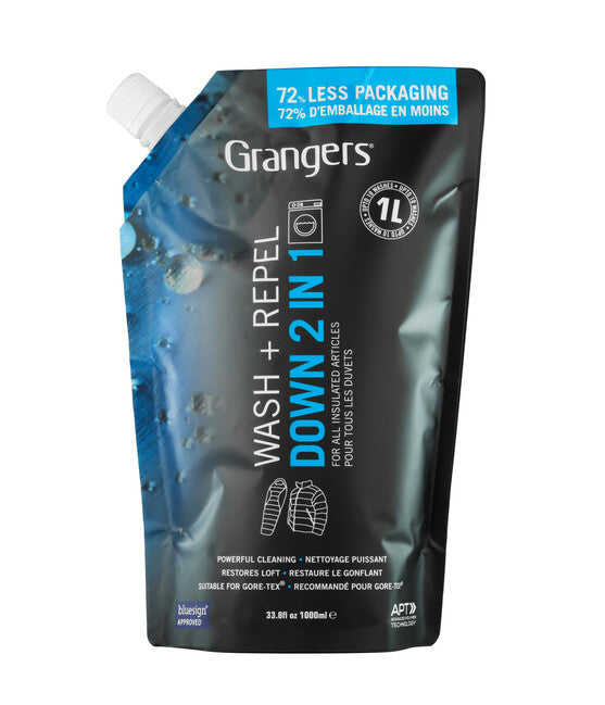 Grangers Wash And Repel Down почистващ и импрегниращ разтвор DownMaxx 2v1 2v11000, 1000 ml
