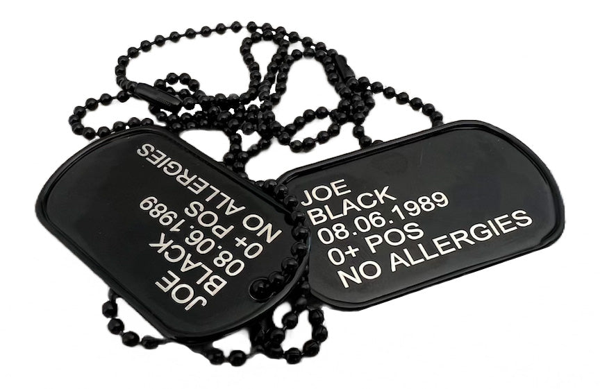 O&T Dog Tags гравиране на щитки