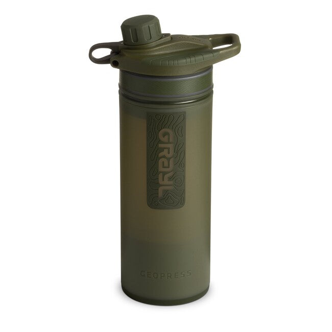 GRAYL GeoPress Purifier филтрираща бутилка, маслинено Drab