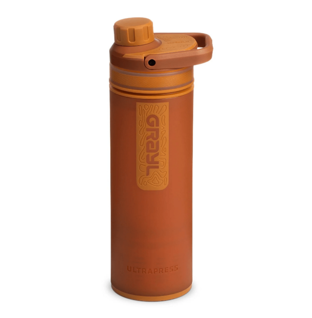 GRAYL UltraPress филтрираща бутилка 500 ml, оранжева