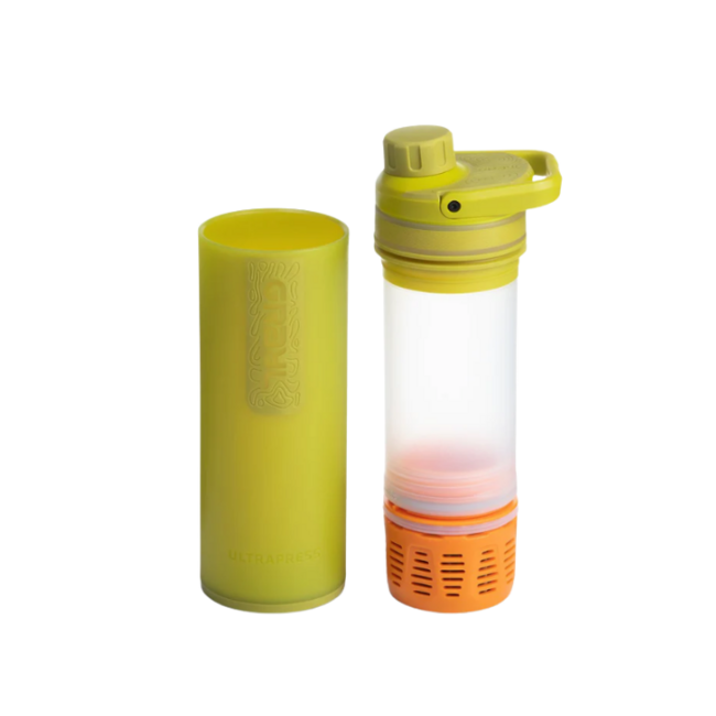 GRAYL UltraPress филтрираща бутилка, жълта