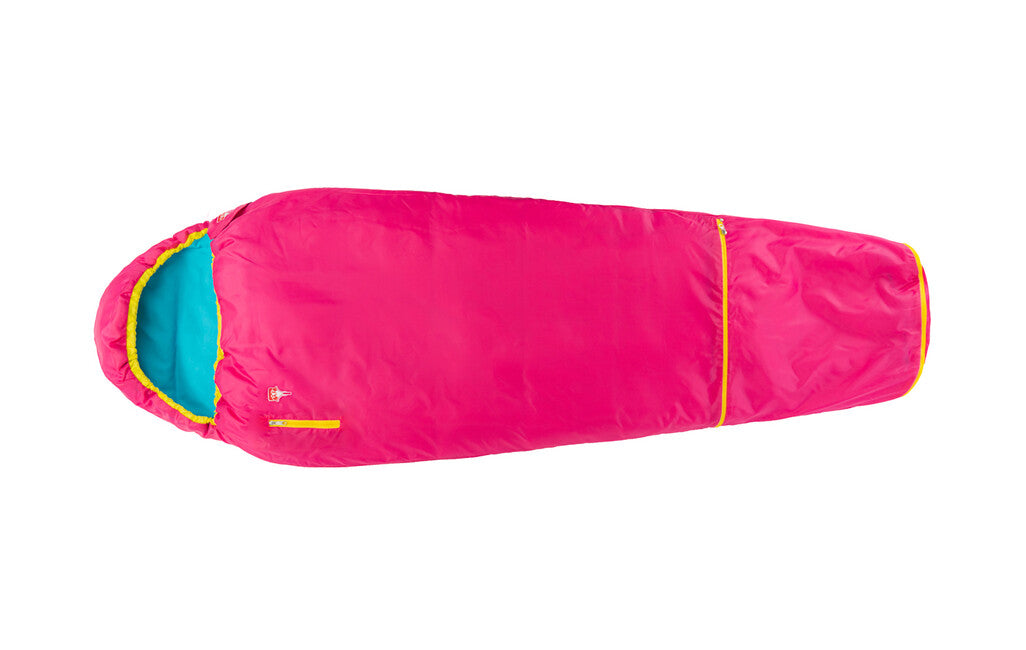Grüezi-Bag Colorful Grüezi детски спален чувал розов