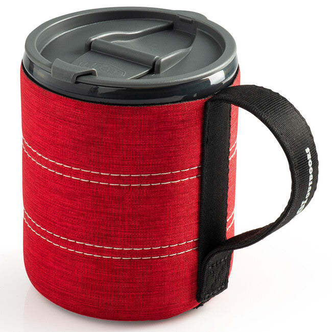 GSI Outdoors Infinity Backpacker Mug детско канче с наустик 550 ml, червена