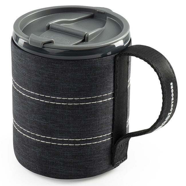 GSI Outdoors Infinity Backpacker Mug детско канче с наустък 550 ml, черно